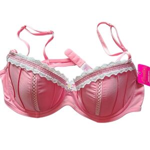 Candies Pink Coquette Bra | 36B NWT